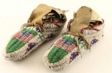 Arapaho Fully Beaded Moccasins