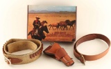 Rare John Wayne Holster & Ammo Belt