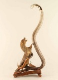 Full Mounted Cobra & Mongoose