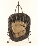 Cast Grizzly Bear Paw