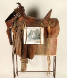 Western Herford Saddle with story