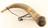 Large Antique Powder Horn