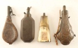 Lot of 4 Power Flasks