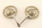 Silver Overlaid Snaffle Bit