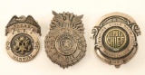 Lot of (3) Badges