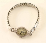 Ladies Antique Bulova Diamond Watch