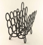 Horse Shoe Magazine Rack