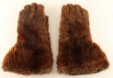 A Pair of Bear Hide Gloves