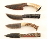Lot of 4 Indian Style Knives