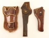 Lot of 3 Holsters