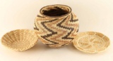 Wunam Multi colored Basket