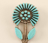 Zuni Knifewing Ring & Zuni Pin/Pendant