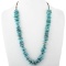 Natural Turquoise Nugget Santo Domingo Beaded