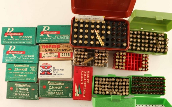 .222 REM Mag Reloads& Brass