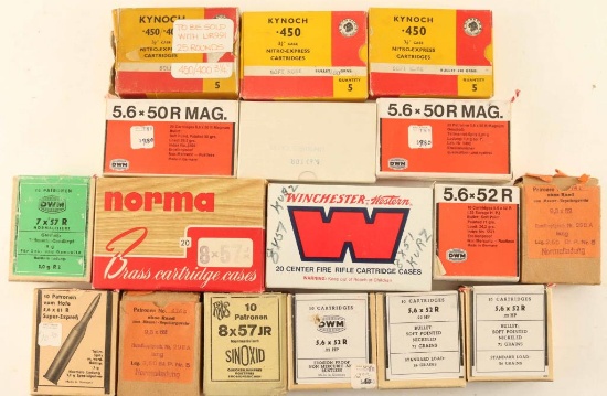 Mixed European Ammo Lot