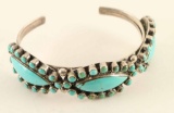 Sterling & Turquoise Cuff