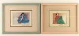 Pair of Custom Framed R.C. Gorman Prints