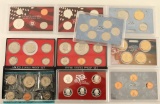 Lot of 6 Coin Sets