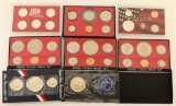 Lot of 7 Coin Sets