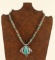 Navajo Sterling Silver Pendant Necklace