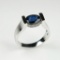 Modern Elegance Royal Blue Sapphire and Diamond