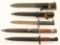 Lot of Bayonets - Mauser, FN49, FAL