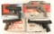 Lot of 4 BB/ Pellet pistols