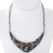 Old Pawn Navajo Turquoise Coral Link Style Collar