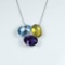 Beautiful Color Pop Amethyst, Blue Topaz,