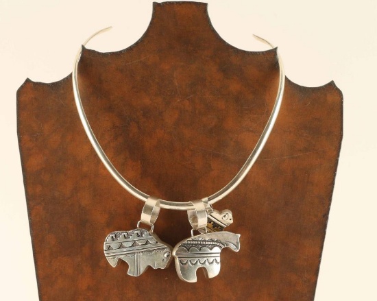 Sterling Silver Thomas Singer Pendants & Choker