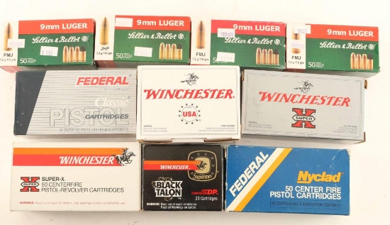 Lot of 9mm Luger Ammo