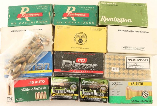 Lot of .45 Auto Ammo