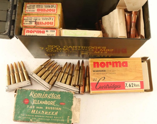 Lot of 7.62x54R Ammo