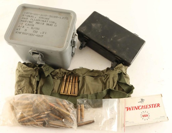 Mixed Ammo Lot 7.7 Arisaka & 7.65 Arg