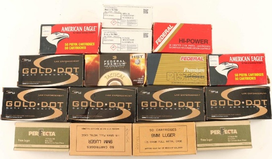 Lot of 9mm Luger ammo