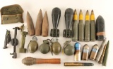 Large Lot of Dummy Inert Ordnance