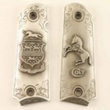 Pair of Colt 1911 Pewter Grips