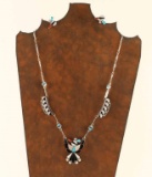 Thunderbird Necklace and Earrings Set