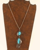 Navajo Turquoise Pendant