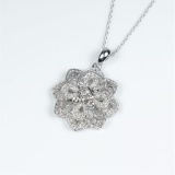 Charming Vintage style Diamond Pendant