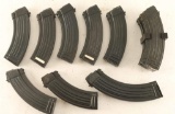 Lot of 10 AK47 Mags