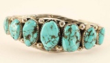 Navajo Turquoise Nugget Cuff