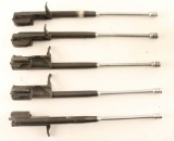 Lot of 5 AK rifle Bolt Carriers