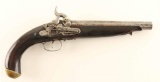 Antique Spanish Percussion Pistol .65 Cal