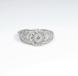 Charming Vintage style Diamond Ring