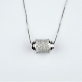 Exquisite Contemporary Diamond Pendant