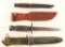 Lot of (2) Knives