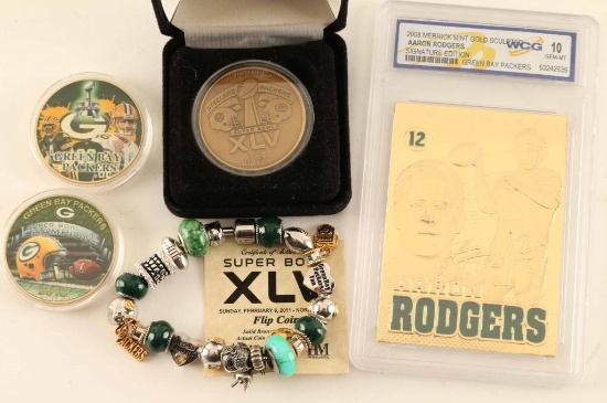 Green Bay Packers Super Bowl XLV Lot