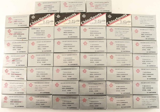 Lot of 7.62x39mm Ammo