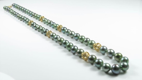 Gorgeous Strand of Blue Green